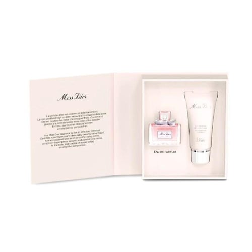 بوكس مني مس ديور او دو برفيوم 5ML صب مع لوشن 20ML