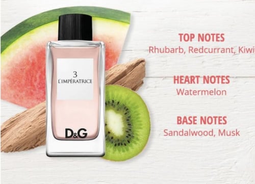 عطر نسائي لايمبيراتريس 3 بور فوم دولتشي اند غابانا...