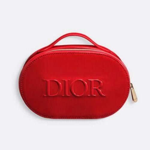 حقيبة ديور مع منتجات ميني سريوم للوجه 5ML و اساس ل...