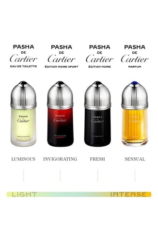 عطر رجالي باشاء نوير كارتييه او دو تولت 100ML مع ا...