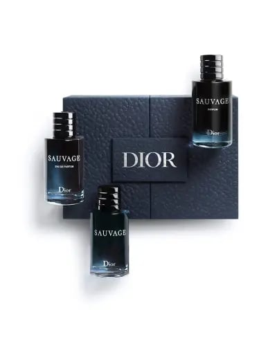 بوكس عطور ميني رجالي سوفاج ديور مكون من 3 عطور اصد...