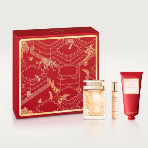 بوكس عطر نسائي جديد لا بانثر او دو برفيوم 100ML مع...