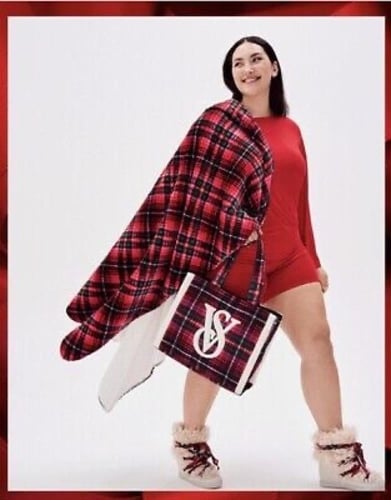 بطانية من فكتوريا سكرت 127 في 152 سم