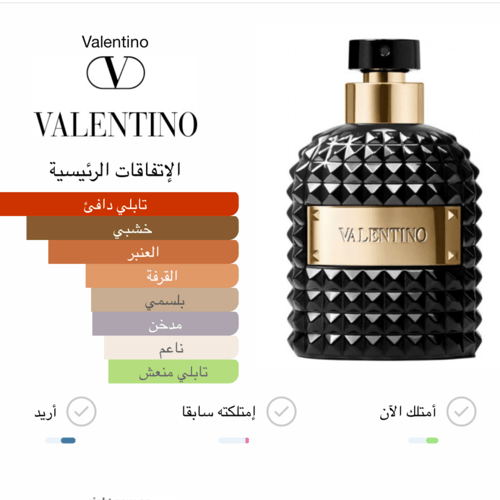 عطر رجالي نوير ابسولتي فالنتينوا او دو برفيوم 100M...