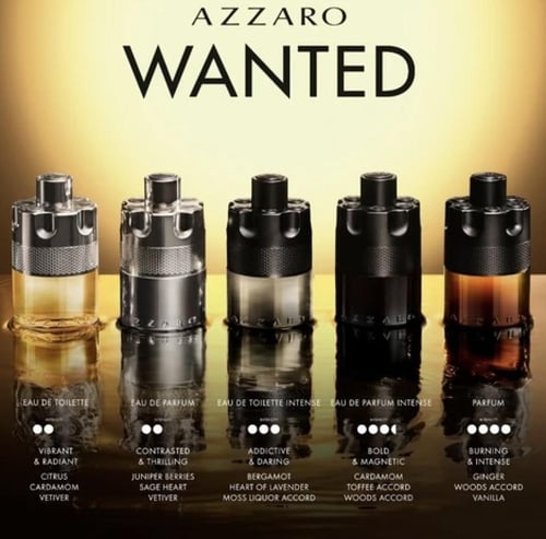 عطر رجالي وانتد ذا موست ازارو برفيوم 100ML