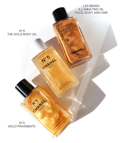 زيت الجسم ذا بيق قولد نمبر 5 من شانيل الحجم 250 ML