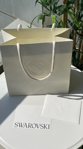 كيس سواروفسكي كبير 29 في 32 عمق 19 سم