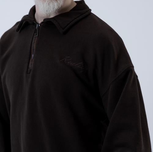 Reality Polo Sweater – Brown