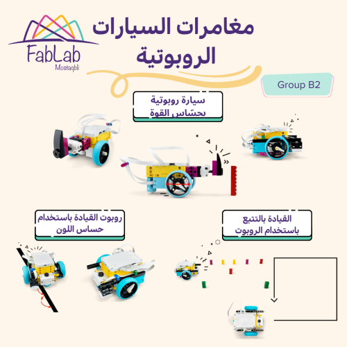 مغامرات السيارات الروبوتية ! (B2)