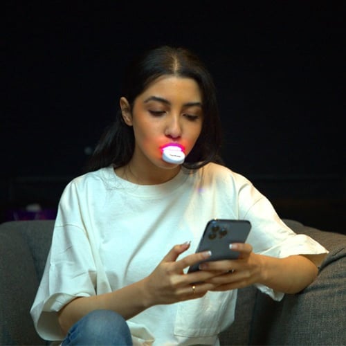 جهاز تبييض الاسنان المنزلي