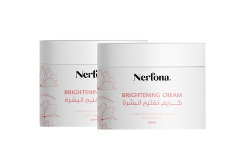 عبوتين كريم تفتيح البشرة