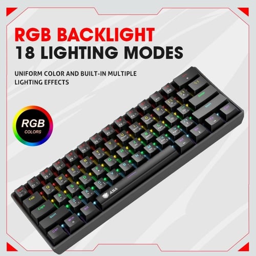 لوحة مفاتيح الألعاب ميكانيكية والماوس ولوحة الماوس...