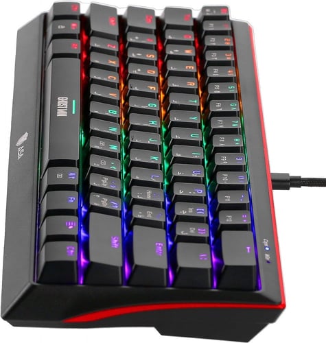 كيبورد العاب ميكانيكي سلكي من ايه اس ايه GHOST MIN...