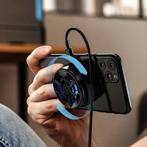 مبرد مائي للجوال F9 من قيم سير ، مروحة من 7 شفرات...