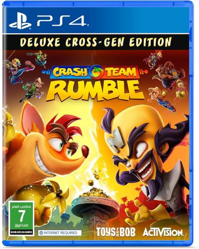 لعبة كراش تيم رامبل نسخة فاخرة لجهاز بلاي ستيشن 4