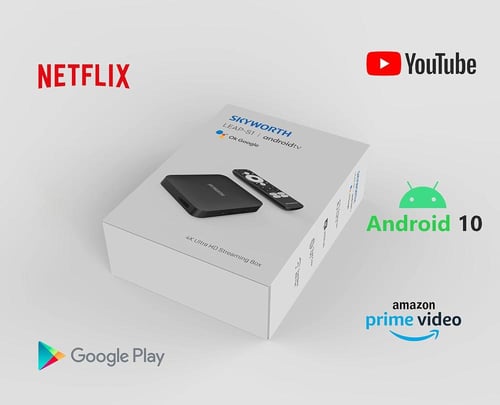 جهاز ذكي للشاشات نظام قوقل رسمي ومدعوم, واي فاي، م...