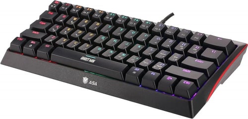 كيبورد العاب ميكانيكي سلكي من ايه اس ايه GHOST MIN...