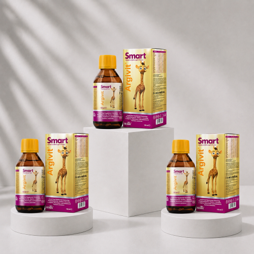 3 عبوات شراب Argivit Smart