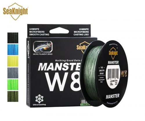 خيط صيد سينايت مانستر W8 بريد بقوة 100 باوند طول 3...