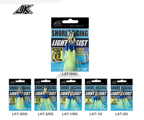 JK Fishing Hooks LAT-G Shore Jigging