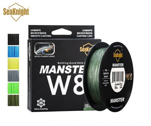 خيط صيد سينايت مانستر W8 بريد بقوة 80 باوند طول 30...