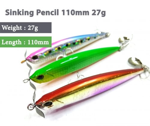 Sinking Pencil 110mm 27g