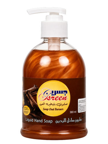 Jisreen Liquid Hand Soap 380ml - Oud Scent