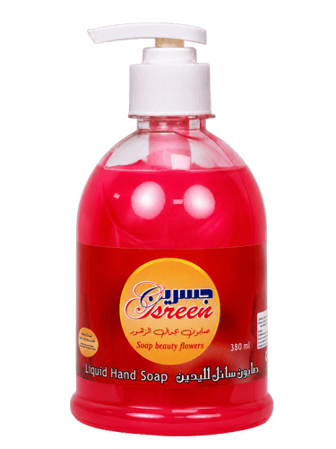 Jisreen Liquid Hand Soap 380ml - Floral Scent