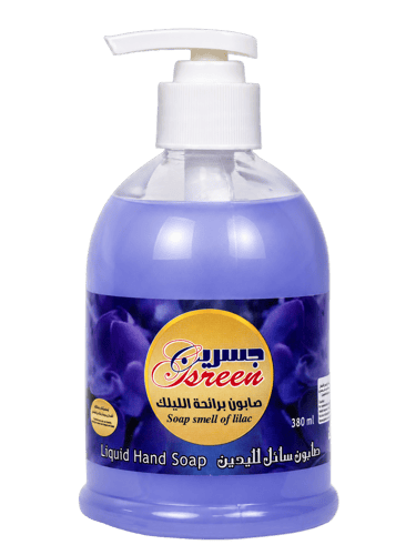 Jisreen Liquid Hand Soap 380ml - Lilac Scent