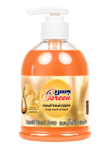 Jisreen Liquid Hand Soap 380ml - Musk Scent