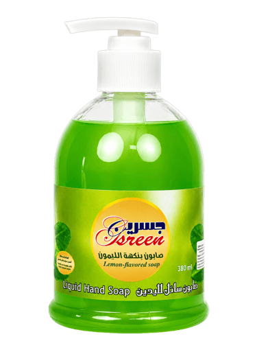 Jisreen Liquid Hand Soap 380ml - Lemon Scent