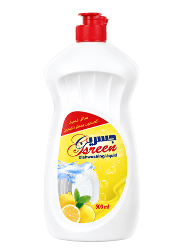 Jisreen Dishwashing Liquid 500ml - Lemon Scent