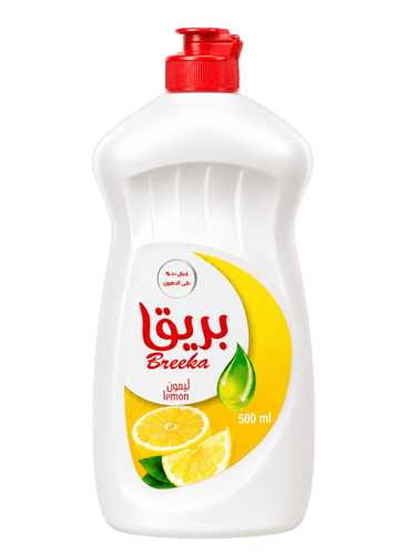 Breqa Dishwashing Liquid 500ml - Lemon Scent