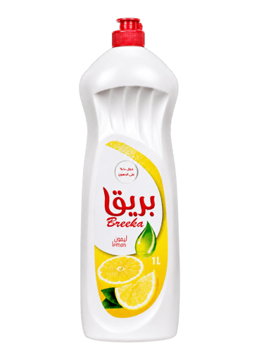 Breqa Dishwashing Liquid 1L - Lemon Scent