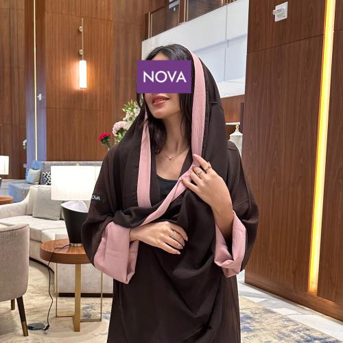 290 -الطرحة البني-