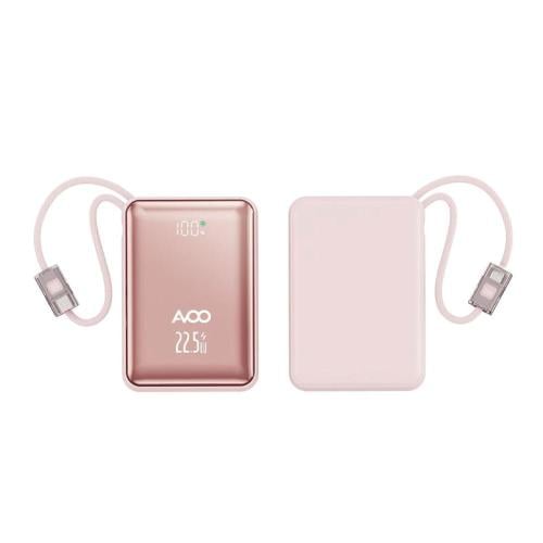 بور بنك وردي 20 الف -AVO 20,000mAh Power Bank – Pi...