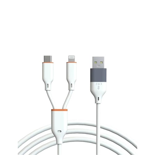 سلك شاحن ATB من USB-C إلى USB-Lighting مع تحويلة U...