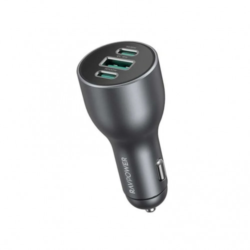 راف باور - RP-VC1011 شاحن سيارة بقوة 100 واط بمنفذ...