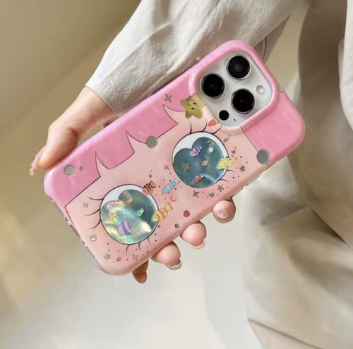 كفر | Glittering Big Eyes Comic Girl