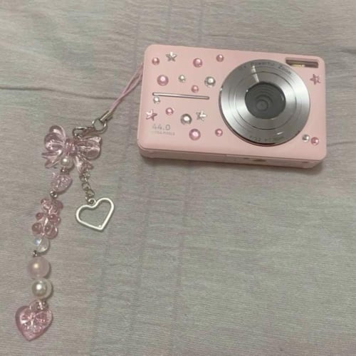 كاميرا ديجيتال وردية | Digital Camera HD 2.4 Inch...