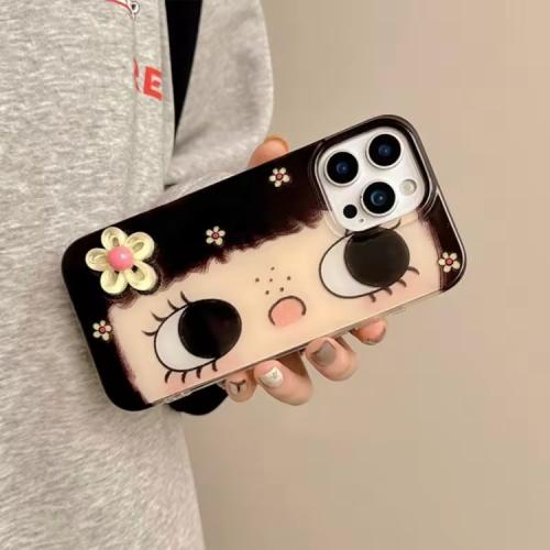 كفر | Glittering Big Eyes Comic Girl