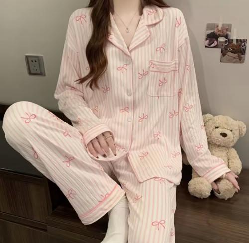 بجامة سحر الفيونكة | Bow Charm Pajama
