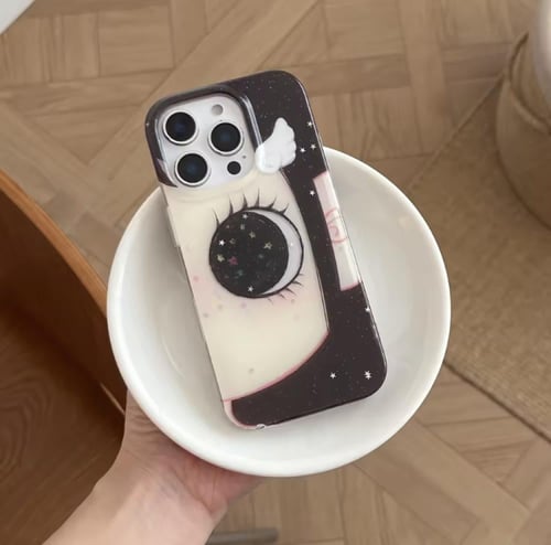 كفر | Glittering Big Eyes Comic Girl