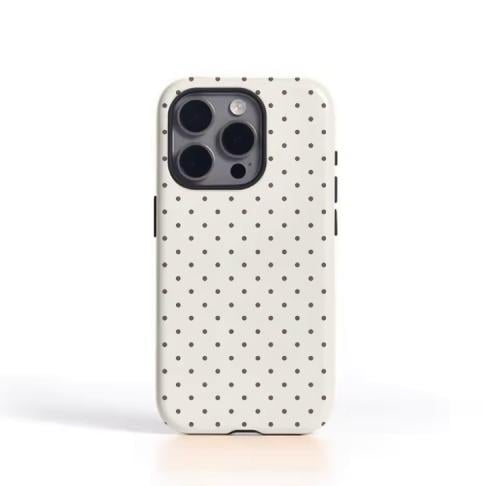 كفر | white polka dots