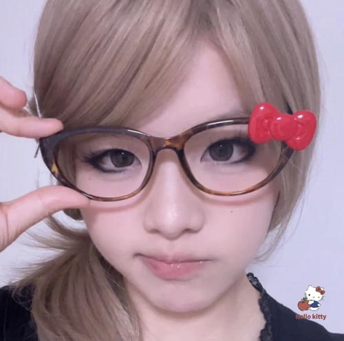 نظارة هيلو كيتي | Hello Kitty Y2K
