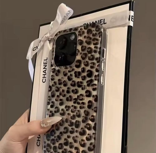 كفر | Leopard Print Clear