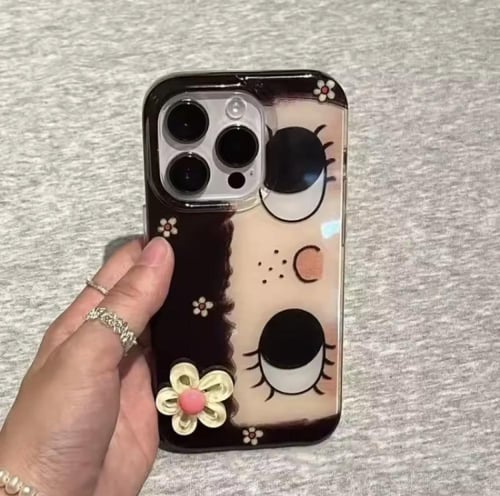 كفر | Glittering Big Eyes Comic Girl