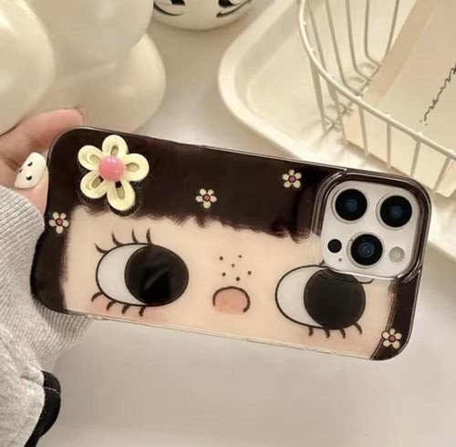 كفر | Glittering Big Eyes Comic Girl