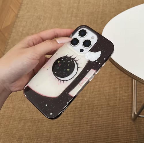 كفر | Glittering Big Eyes Comic Girl