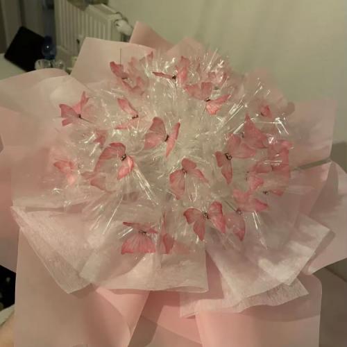 باقة الفراشات | butterfly flower bouquet